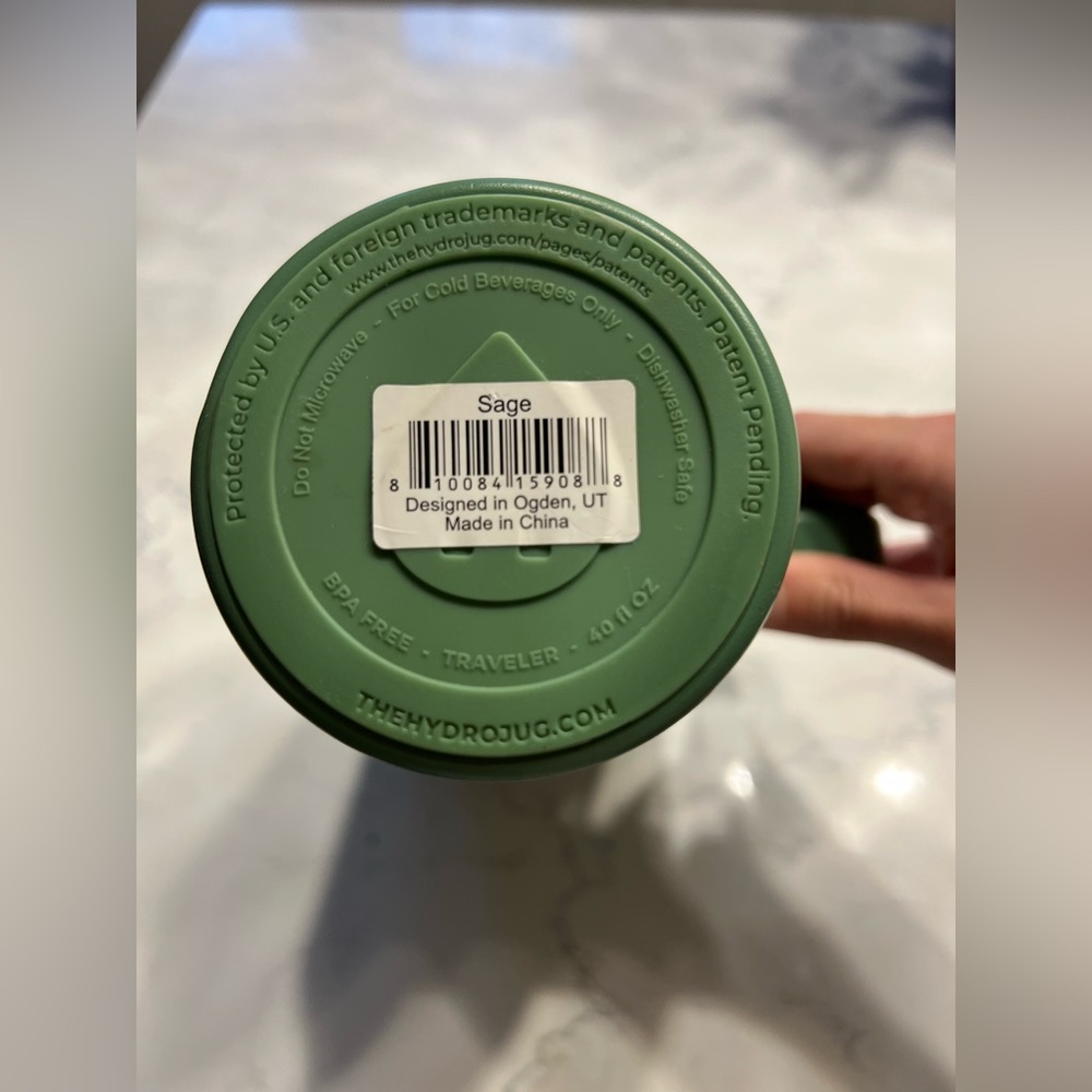 HydroJug Sage Green 40oz - Picture 3 of 6